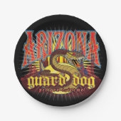 Arizona Snake Art Papieren Bordje (Voorkant)