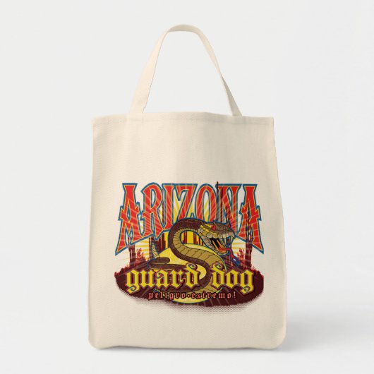 Arizona Snake op Guard Tote Bag (Voorkant)