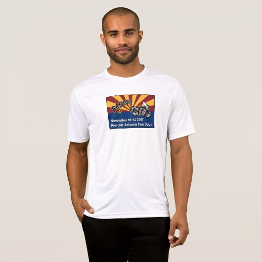 Arizona speeldagen 2017 t-shirt (Voorkant volledig)