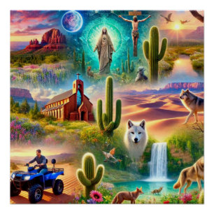 Arizona Spirituele reis Perfect Poster