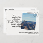 Arizona State Destination Moving Faire-part (Devant / Derrière)