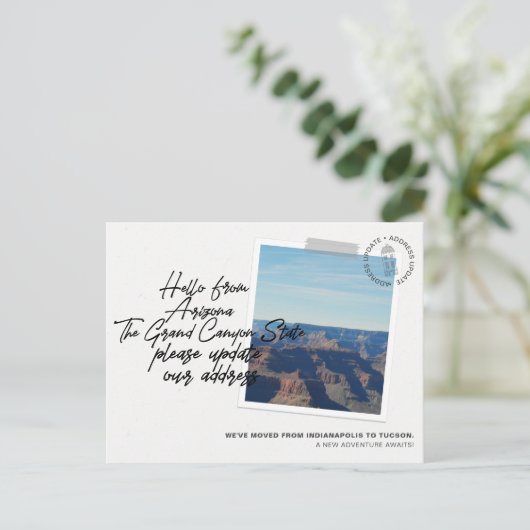 Arizona State Destination Moving Faire-part (Debout devant)