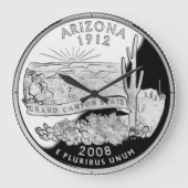 Arizona State Faux Quarter Clock Grote Klok (Voorkant)