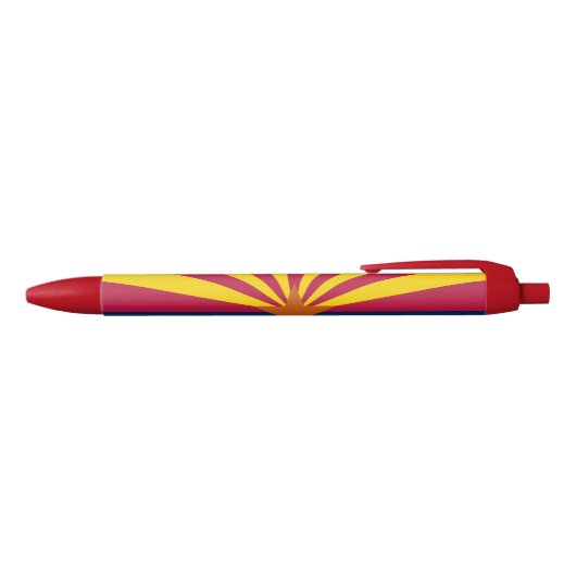 Arizona State Flag Blue Ink Pen (Bovenkant)