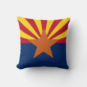 Arizona State Flag Coussin américain MoJo