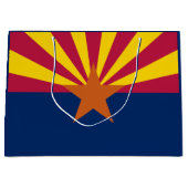 Arizona State Flag Large Gift Bag Groot Cadeauzakje (Voorkant)