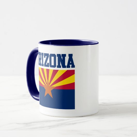 Arizona State Flag Mok (Voorkant links)