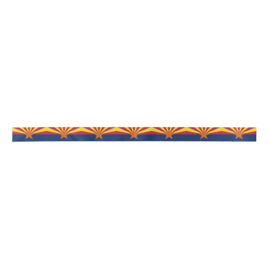 Arizona State Flag Satin Ribbon Lint (Voorkant)