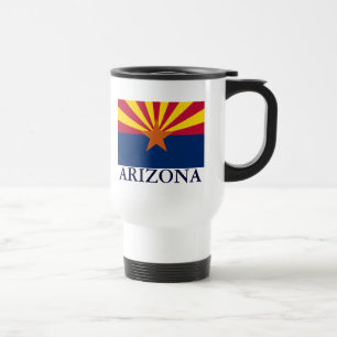 Arizona State Flag Travel Mug Reisbeker