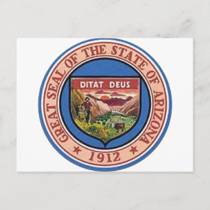 Arizona State Seal Briefkaart
