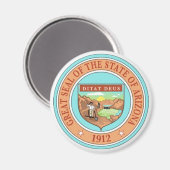 Arizona State Seal Magneet (Voorkant / Achterkant)