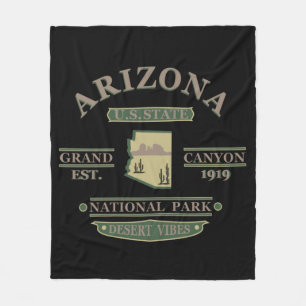 Arizona State Sedona Nationaal park Grand Canyon Fleece Deken