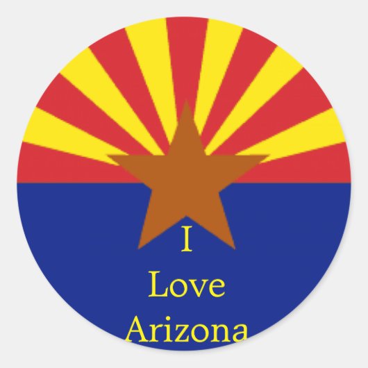 Arizona State Sticker (Voorkant)