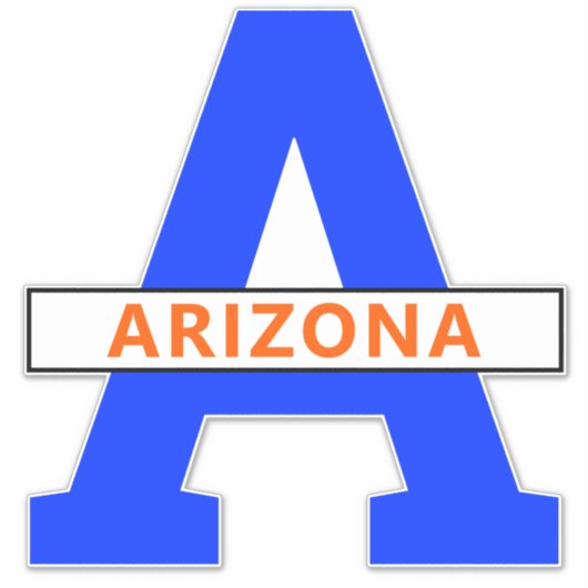 Arizona Sticker (Voorkant)