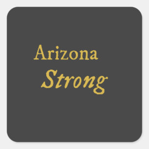 Arizona Strong Vierkante Sticker