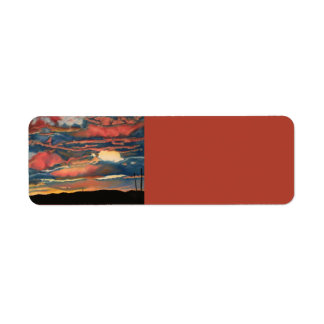 Arizona Sunset Etiket