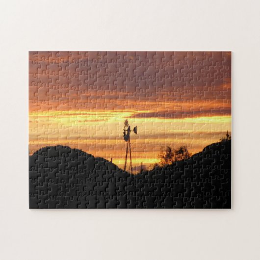 Arizona Sunset Jigzaag Puzzle Legpuzzel (Horizontaal)