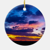 Arizona Sunset Keramisch Ornament (Achterkant)