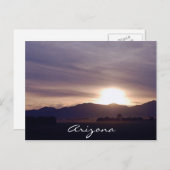 Arizona Sunset Postcard Briefkaart (Voorkant / Achterkant)