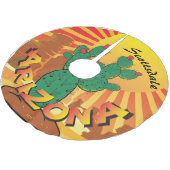 ARIZONA Sunset Prickly Pear CHANGE TOWN Kerstboom Rok (Gekanteld)