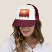 Arizona Sunset trucker hoeden Pet (In situ)