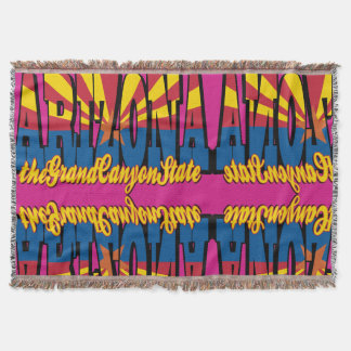 Arizona the Grand Canyon State Deken