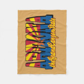 Arizona the Grand Canyon State Fleece Deken (Voorkant)