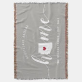 Arizona Thuisstaat Gepersonaliseerd Deken (Voorkant Verticaal)