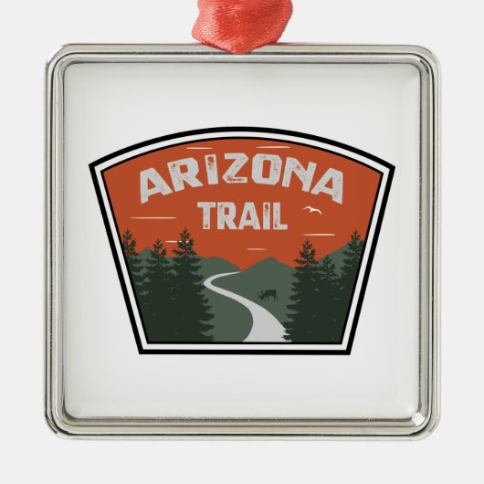 Arizona Trail Metalen Ornament (Voorkant)