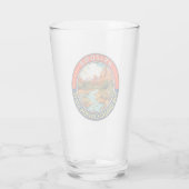 Arizona Travel Art Badge Glas (Achterkant)