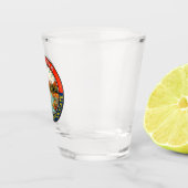 Arizona Travel Art Badge Shot Glas (Rechts)