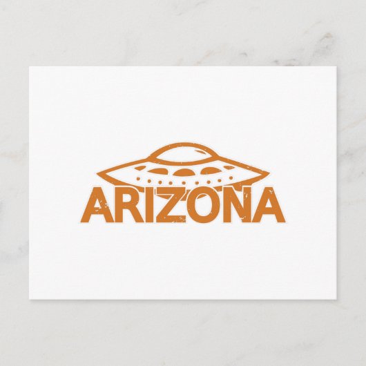 Arizona UFO Briefkaart (Voorkant)