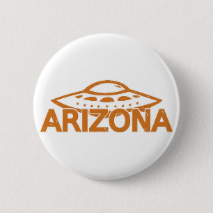 Arizona UFO Ronde Button 5,7 Cm