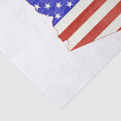 Arizona USA silhouette state map Tissuepapier (Detail)