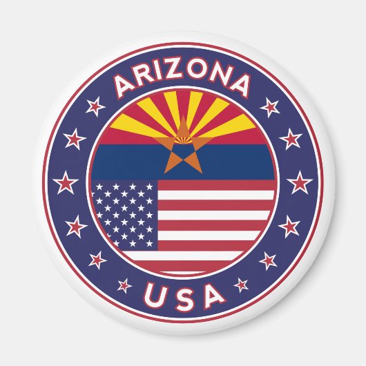 Arizona, USA states Magneet (Voorkant)