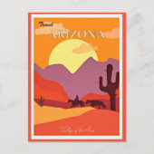 Arizona Valley van de zon Briefkaart (Voorkant)