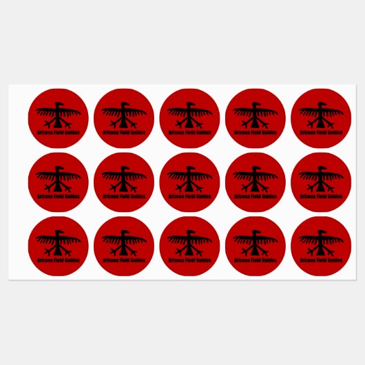 Arizona Veldgidsen Waterdichte Sticker (Vel)