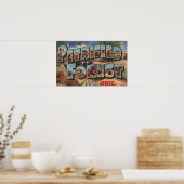 Arizona - Verhard bos - Grote letter Poster (Keuken)