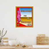 Arizona verwelkomt Obama Poster (Keuken)