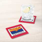 Arizona Vierkante Kartonnen Onderzetter (Insitu)