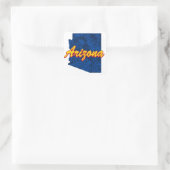Arizona Vierkante Sticker (Tas)