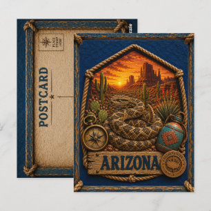 Arizona Vintage Reizen Briefkaart