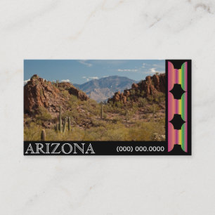 Arizona Visitekaartje Fotosjabloon