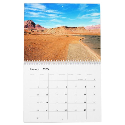 Arizona Vistas Calendar Kalender (Jan 2027)