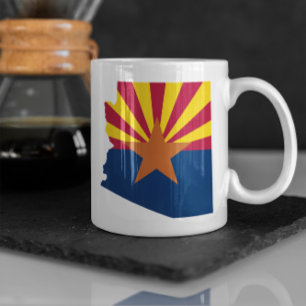 Arizona vlag kleuren koffiemok