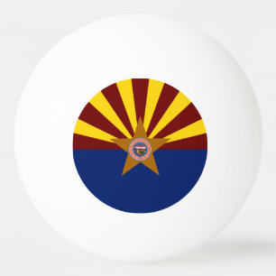 Arizona vlag pingpongballen