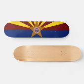 Arizona vlag skateboard (Horizontaal)