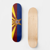 Arizona vlag skateboard (Voorkant)