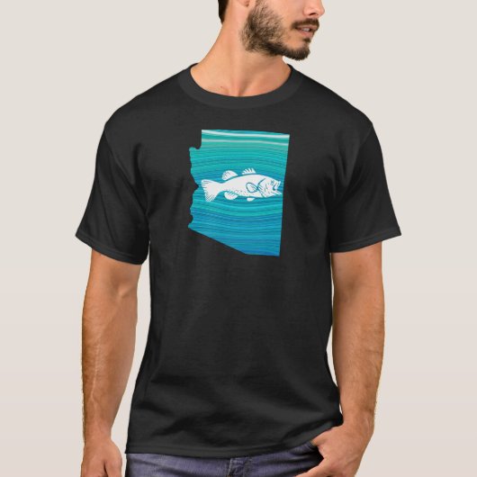 Arizona Wave Vist T-shirt (Voorkant)