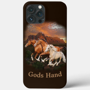 Arizona Wild paarden iPhone 13 Pro Max Hoesje